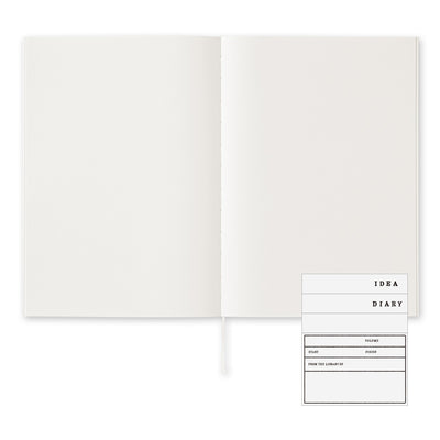 Midori MD Cotton Notebook - Plain - A5