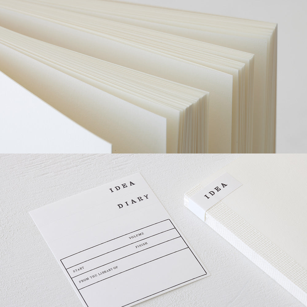 Midori MD Cotton Notebook - Plain - A5