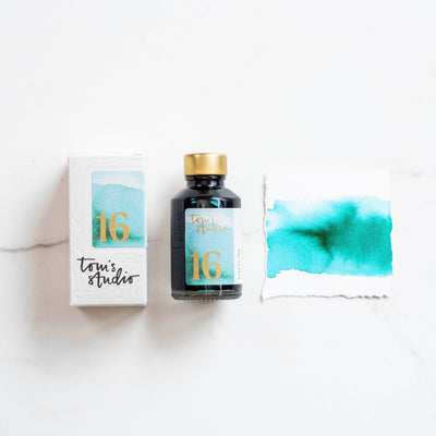 Tom's Studio Sunny Teal 16 - 50ml Bottled Ink