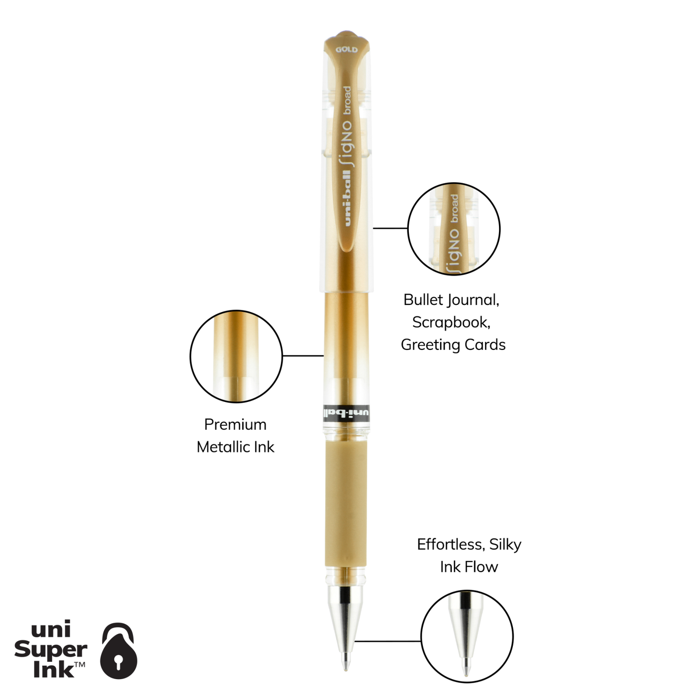 Uni-ball Signo Gel Impact Gel Pen