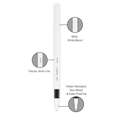 Uni-ball Emott Fine Line Marker Pen