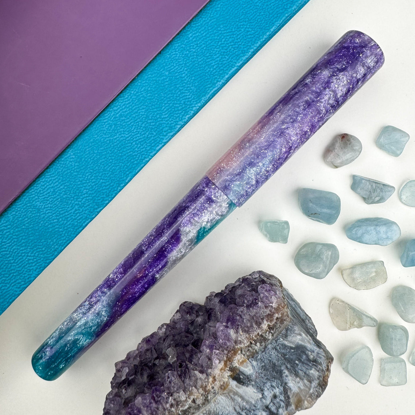 Hinze Pen Company Fountain Pen - Majestic Mermaid