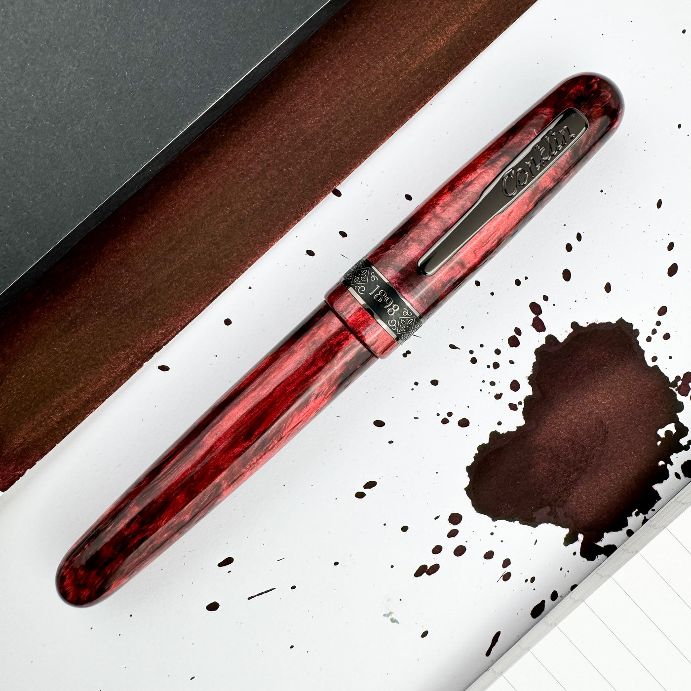 Conklin 1898 Fountain Pen - Red (Atlas Exclusive)