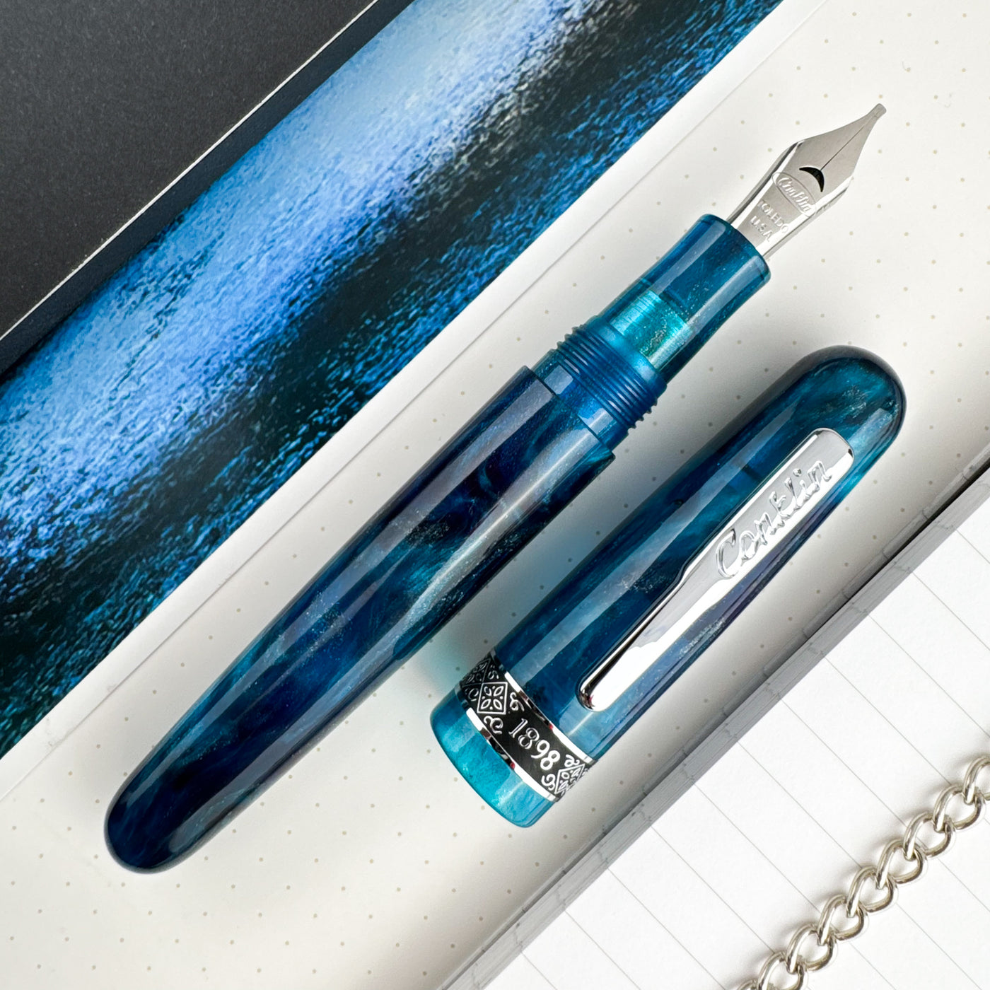 Conklin 1898 Fountain Pen - Teal (Atlas Exclusive)