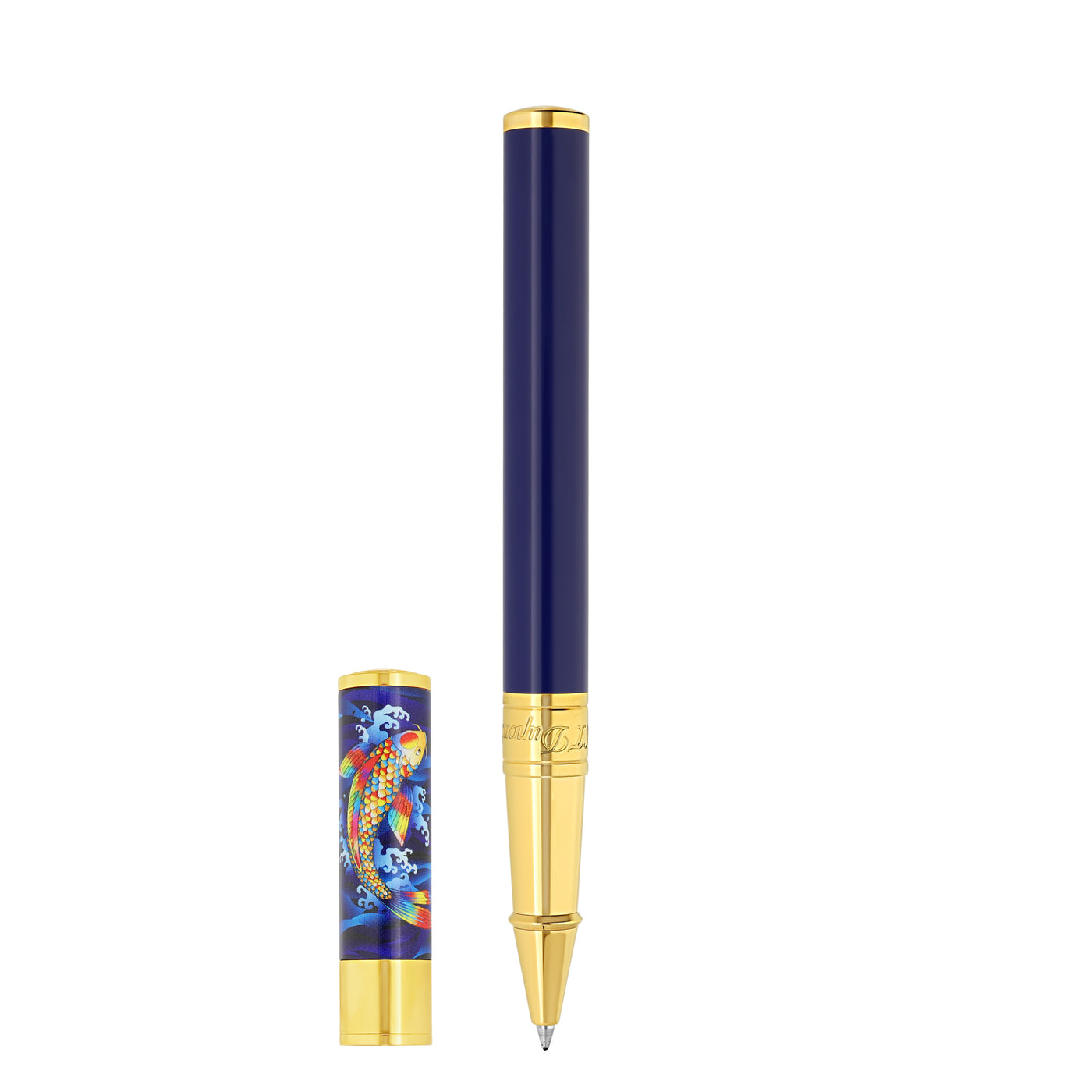 S.T. Dupont D-Initial Rollerball Pen - Koi Fish (Special Edition)