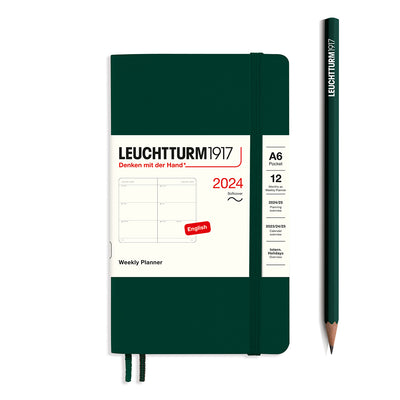 Leuchtturm Weekly Softcover Planner - Pocket (A6) 3 1/2" x 6"