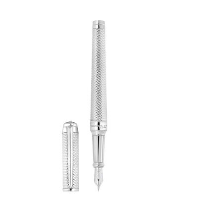 S.T. Dupont Line D Eternity XL Fountain Pen - Diamond Head Palladium