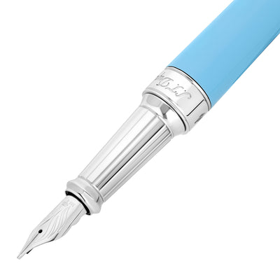 S.T. Dupont Line D Eternity XL Fountain Pen - Turquoise Lacquer