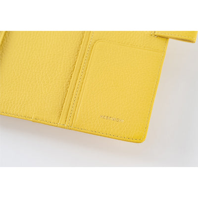 Hobonichi Techo A6 Original Planner Cover - Leather: Brilliant Yellow