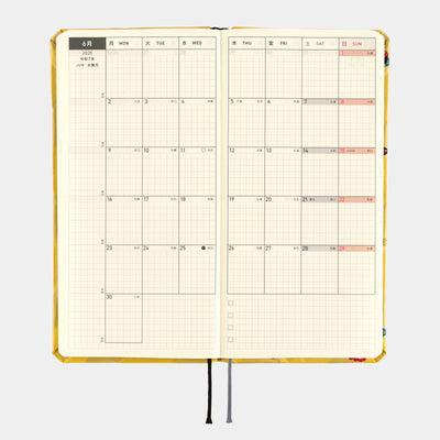 Hobonichi Techo Weeks Mega - Bow & Tie: Sushi