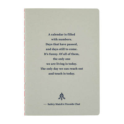 Hobonichi Fireside Chat Notebook - Graph (B6 Size)