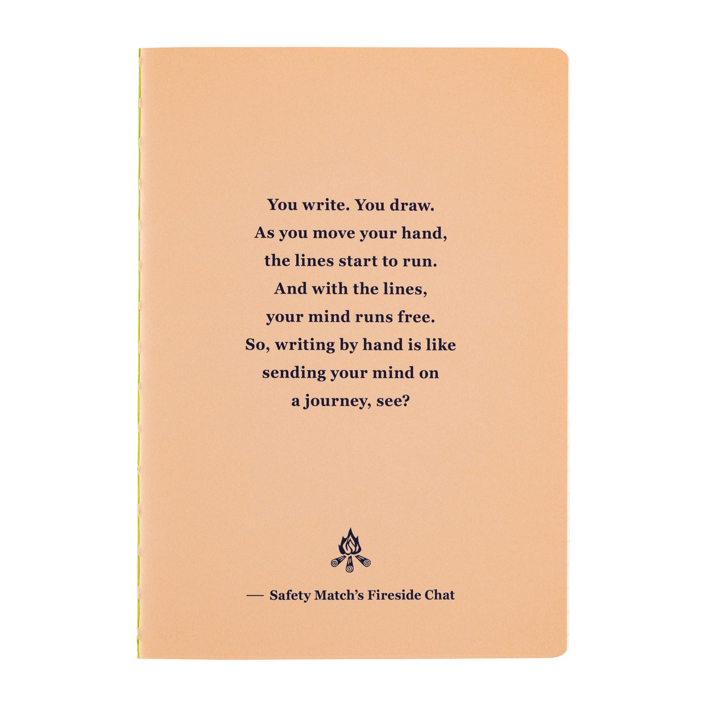 Hobonichi Fireside Chat Notebook - Lined (B6 Size)