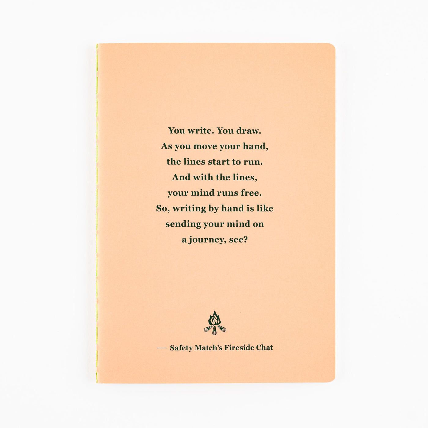 Hobonichi Fireside Chat Notebook - Lined (B6 Size)