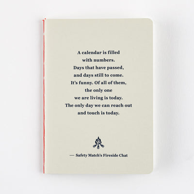 Hobonichi Fireside Chat Notebook - Graph (B7 Size)