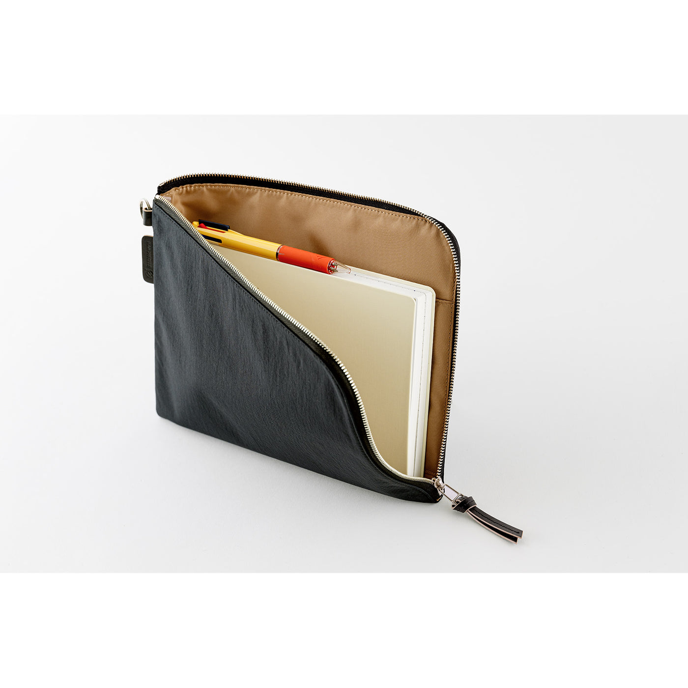 Hobonichi Tragen Flat Pouch for A5 Size (Black)