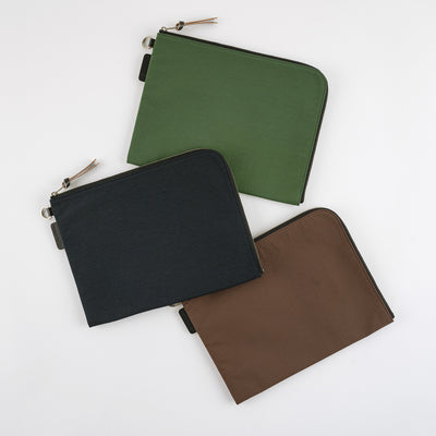 Hobonichi Tragen Flat Pouch for A5 Size (Brown)