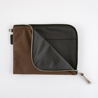 Hobonichi Tragen Flat Pouch for A5 Size (Brown)