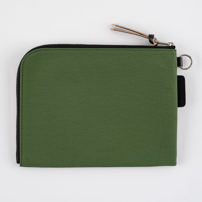 Hobonichi Tragen Flat Pouch for A6 Size (Green)