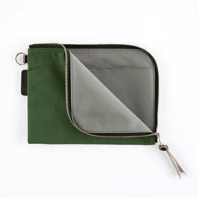 Hobonichi Tragen Flat Pouch for A6 Size (Green)