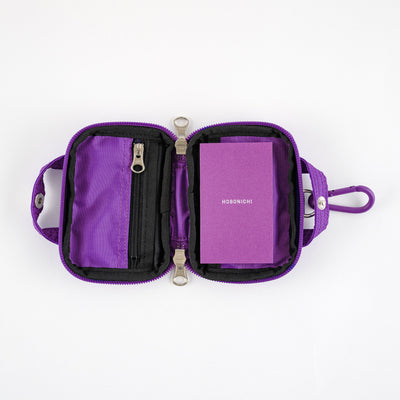 Hobonichi POTR: Mini Wallet - Stroll Jr. (Purple)