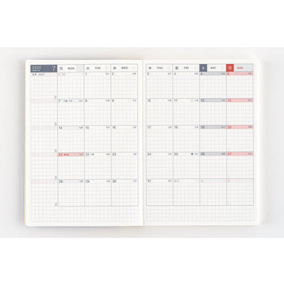 Hobonichi Techo A6 Japanese Day-Free Book