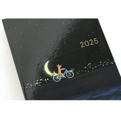 Hobonichi HON A6 - Hiroko Kubota: Crescent Moon Delivery