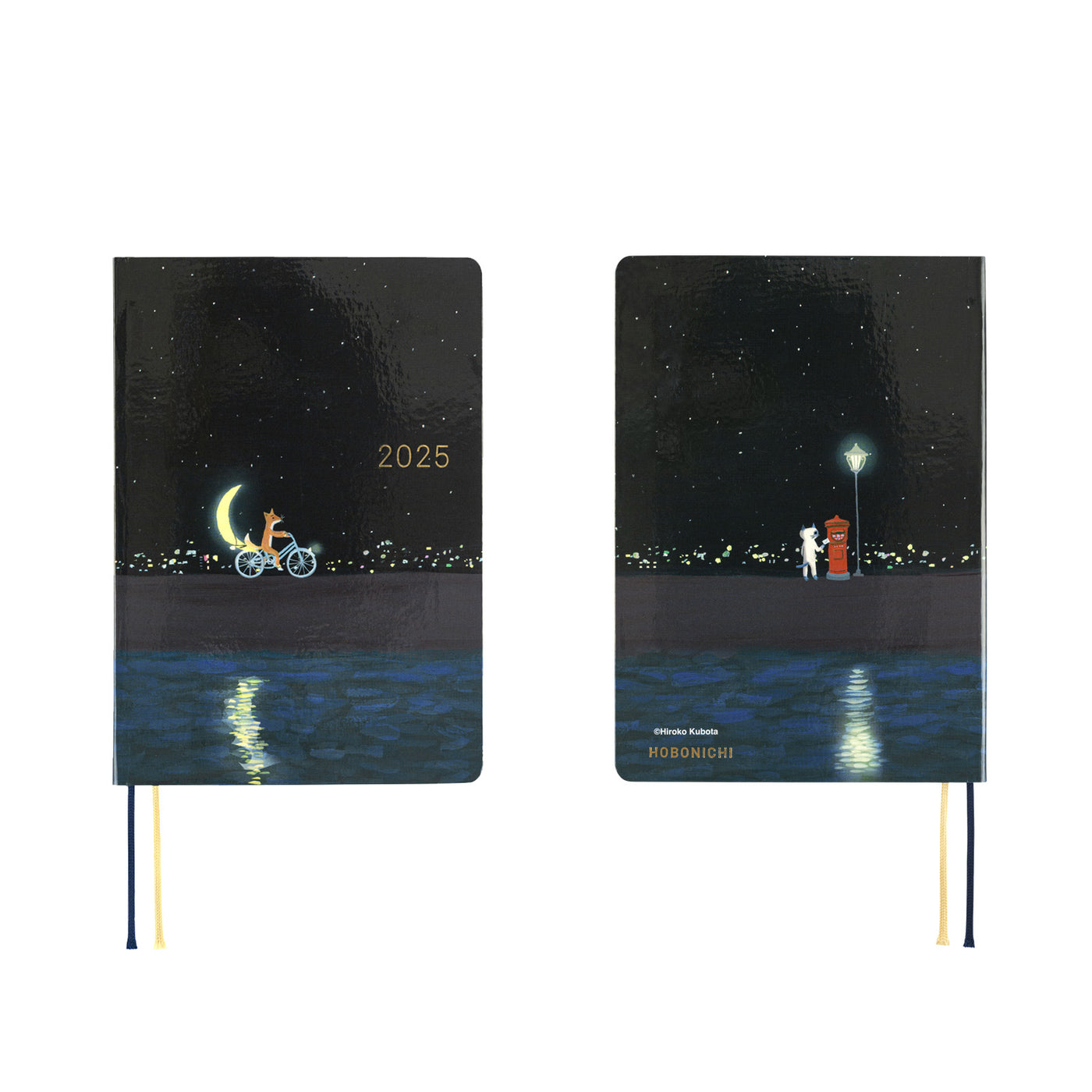 Hobonichi HON A6 - Hiroko Kubota: Crescent Moon Delivery