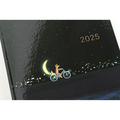 Hobonichi HON A5 - Hiroko Kubota: Crescent Moon Delivery