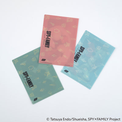 Hobonichi SPY x FAMILY: Hobonichi Clear Folder Set of 3 for A6 Size (SPY x FAMILY)