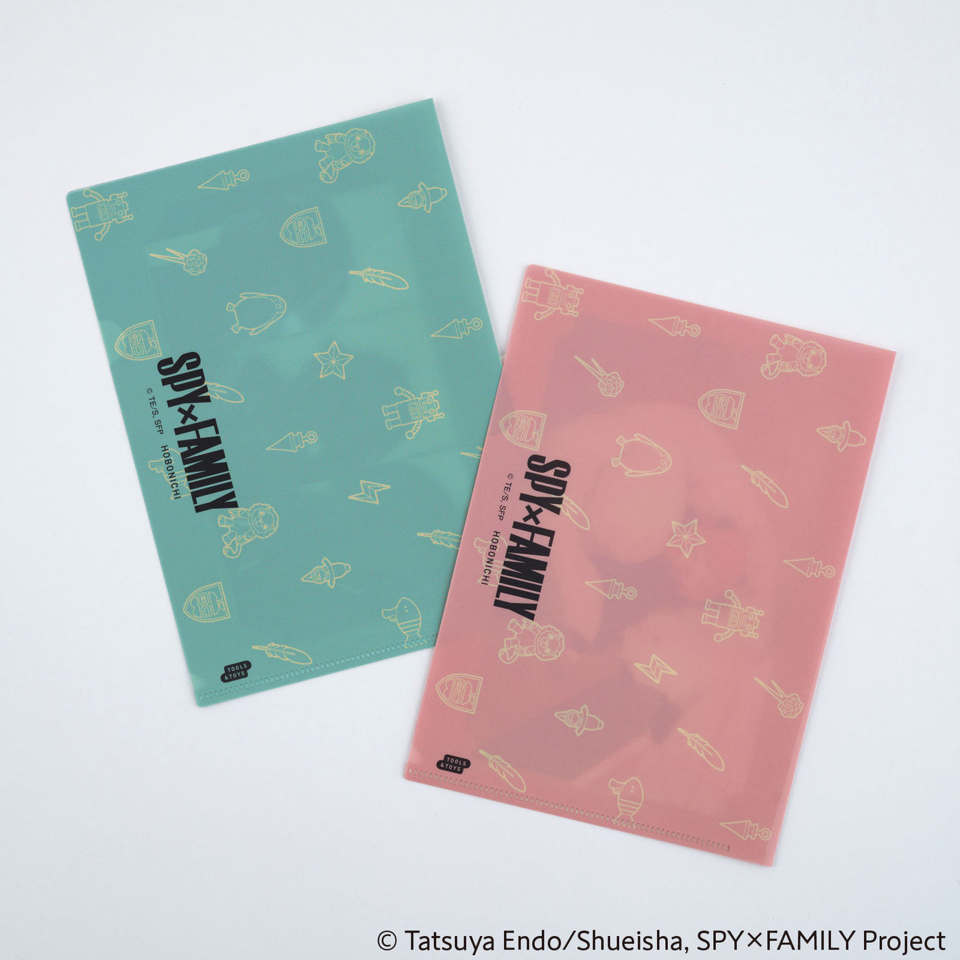 Hobonichi SPY x FAMILY: Hobonichi Clear Folder Set of 2 for A5 Size (SPY x FAMILY)