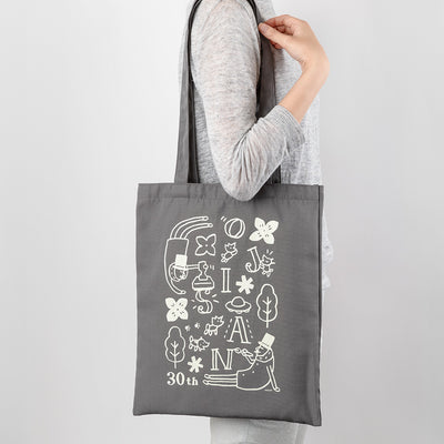 Midori Ojisan 30th Tote Bag - Grey