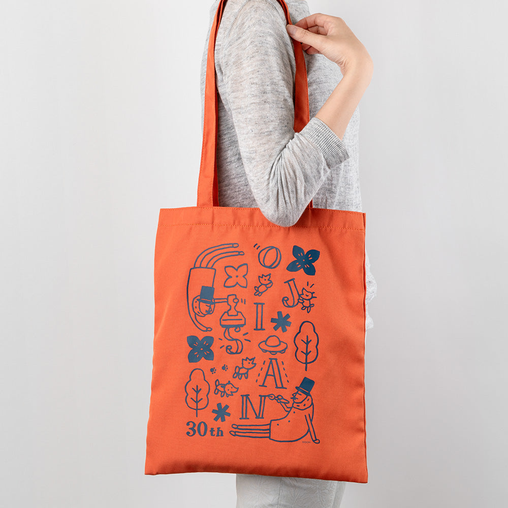 Midori Ojisan 30th Tote Bag - Red