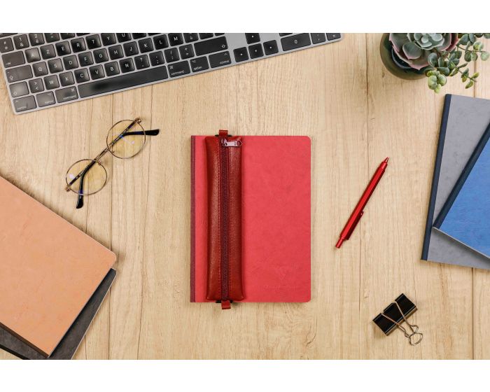 Clairefontaine Leather Pencil Case