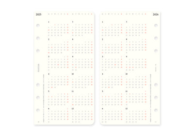 Plotter Weekly Schedule - Bible Size