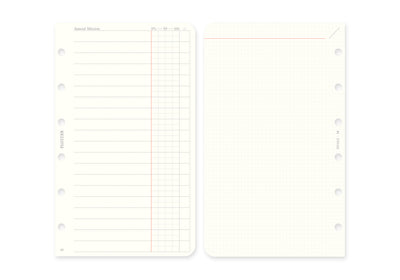 Plotter Weekly Schedule - Mini Size