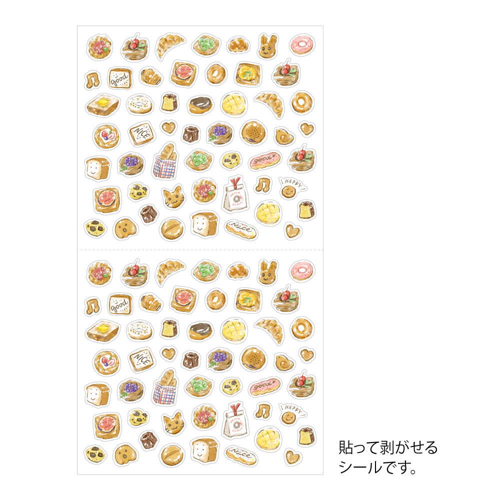 Midori Stickers - Bread