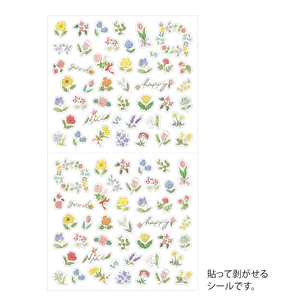 Midori Stickers - Wild Flowers