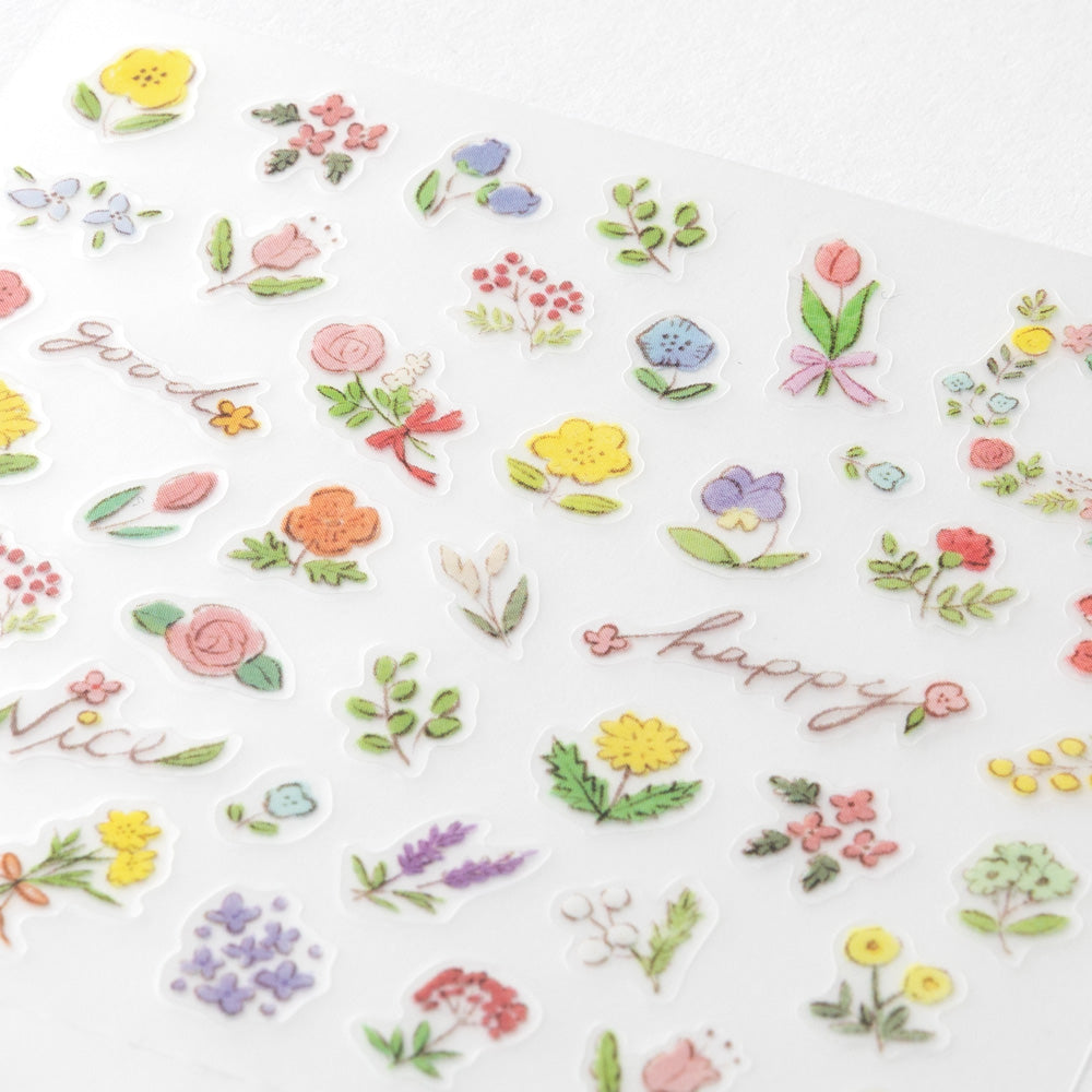 Midori Stickers - Wild Flowers