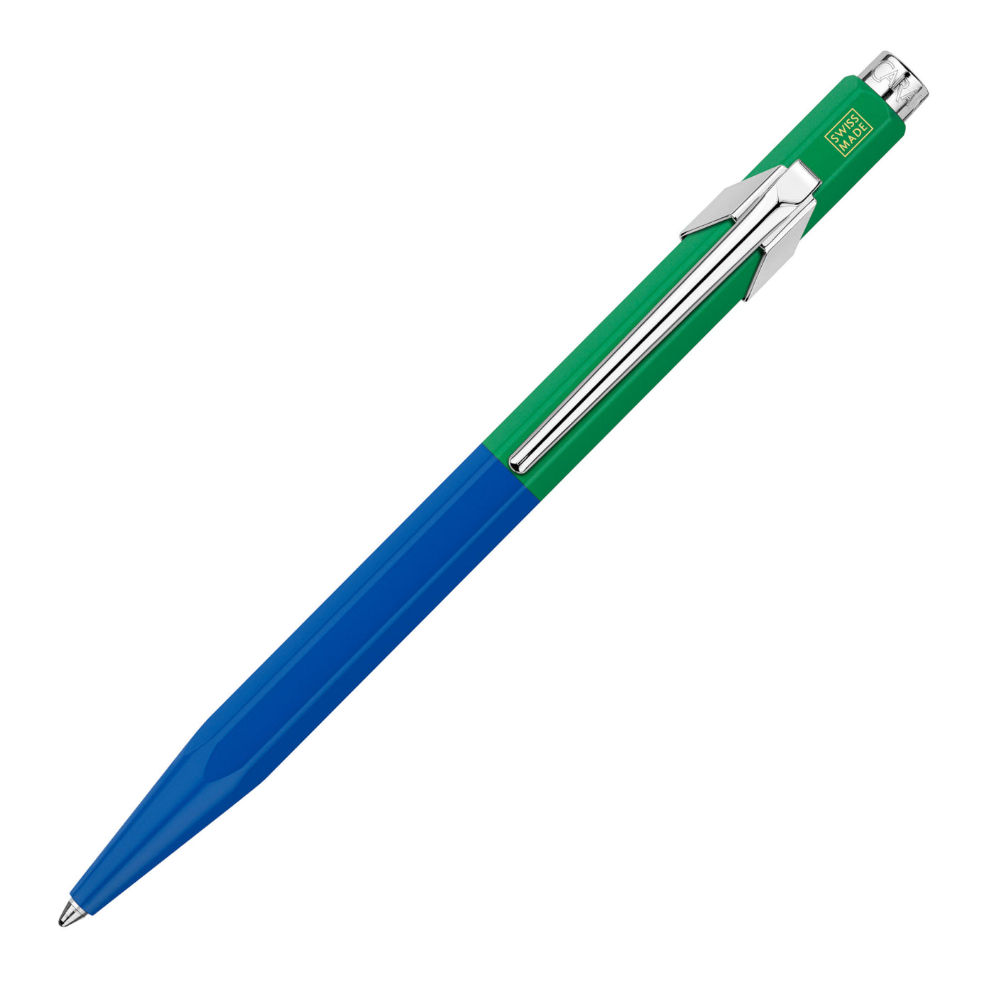 Caran d'Ache Paul Smith 849 Ballpoint Pen - Cobalt / Emerald (Special Edition)