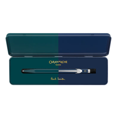 Caran d'Ache Paul Smith 849 Ballpoint Pen - Racing Green / Navy (Special Edition)