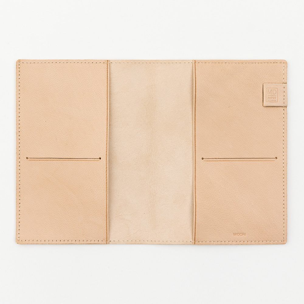 Midori MD Notebook Goat Leather Cover - A6