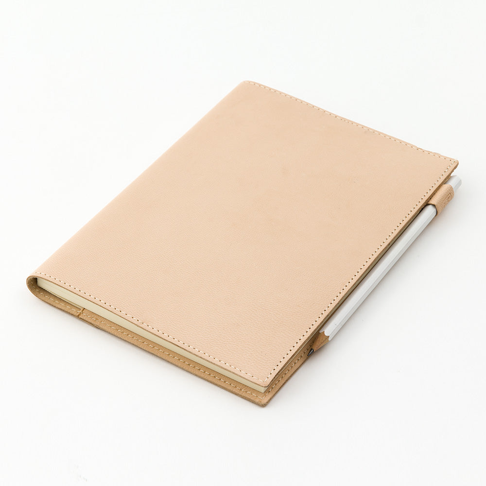 Midori MD Notebook Goat Leather Cover - A5