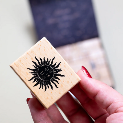 CoraCreaCrafts Wooden Stamp Set - Look at the Stars