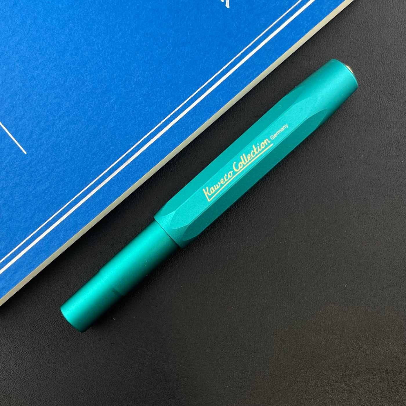 Kaweco Collection AL Sport Fountain Pen - Iguana Blue (Special Edition)