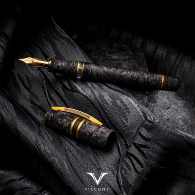 Visconti Homo Sapiens Fountain Pen - Carbon Moiré (Limited Edition)