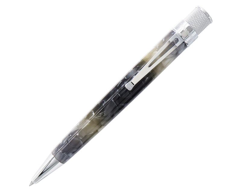 Retro 51 Tornado Acrylic Rollerball Pen - Silver Lining