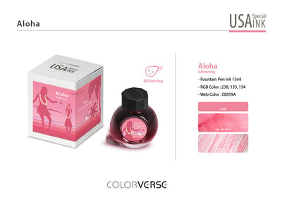 Colorverse USA Aloha (Hawaii) - 15ml Bottled Ink