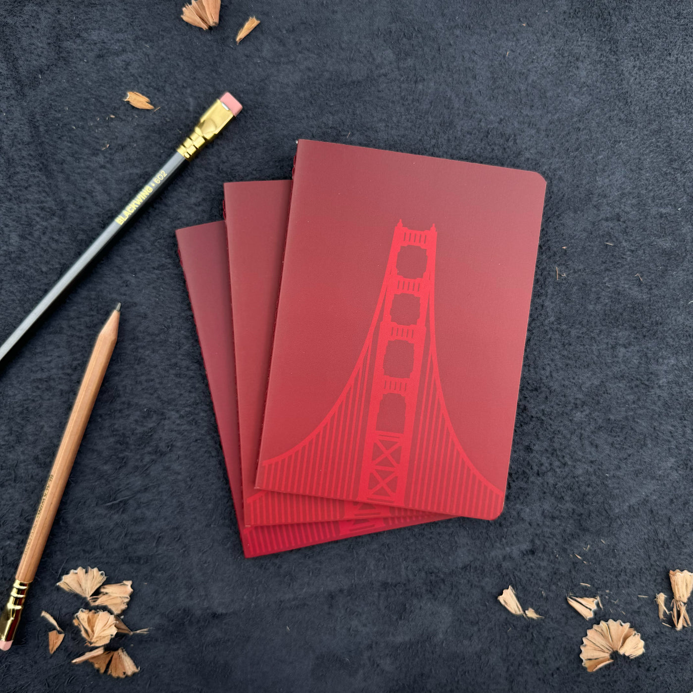 Blackwing Volume 746 Memo Book - Golden Gate Bridge (Set of 3)