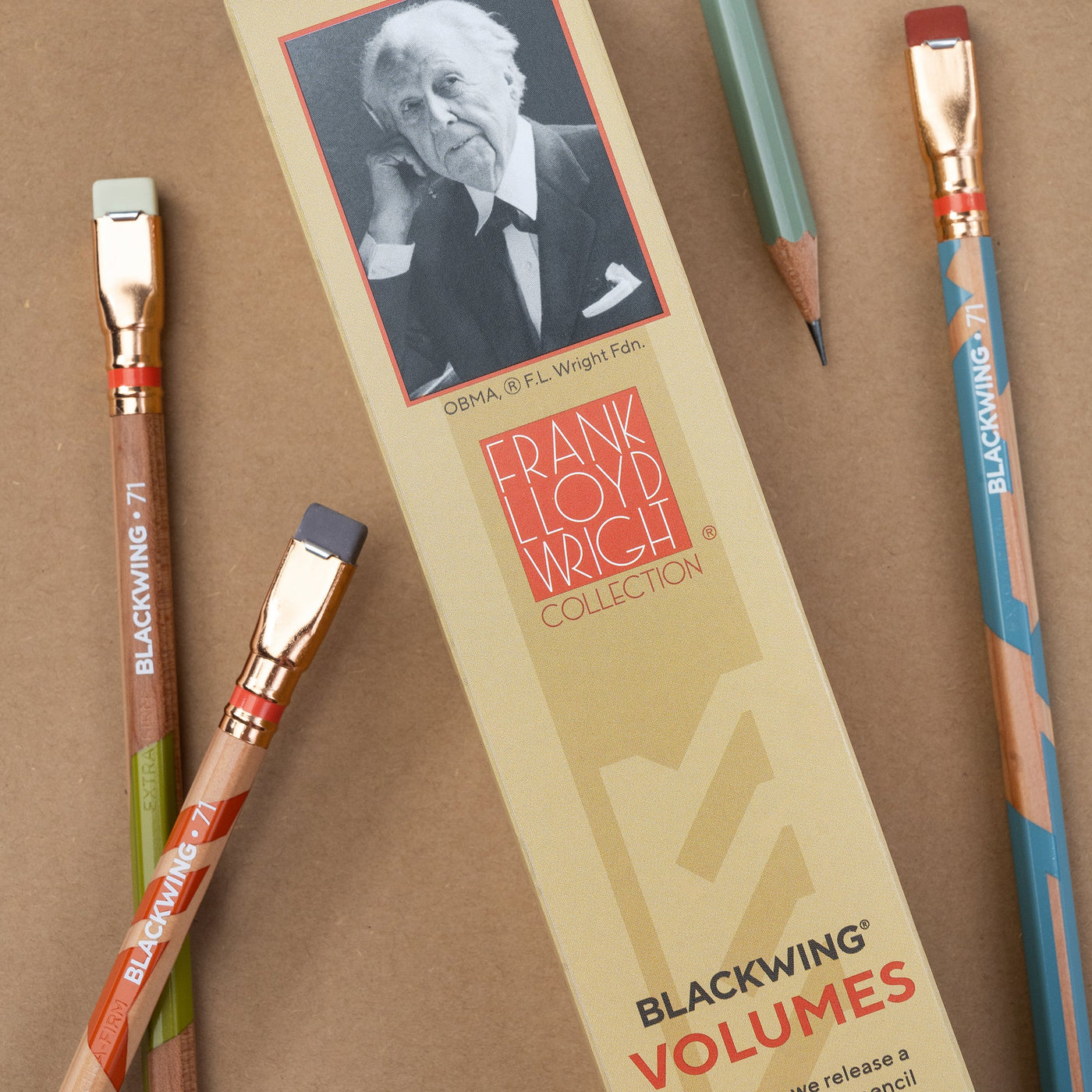 Blackwing Pencils Volume 71 - Frank Lloyd Wright (Set of 12)