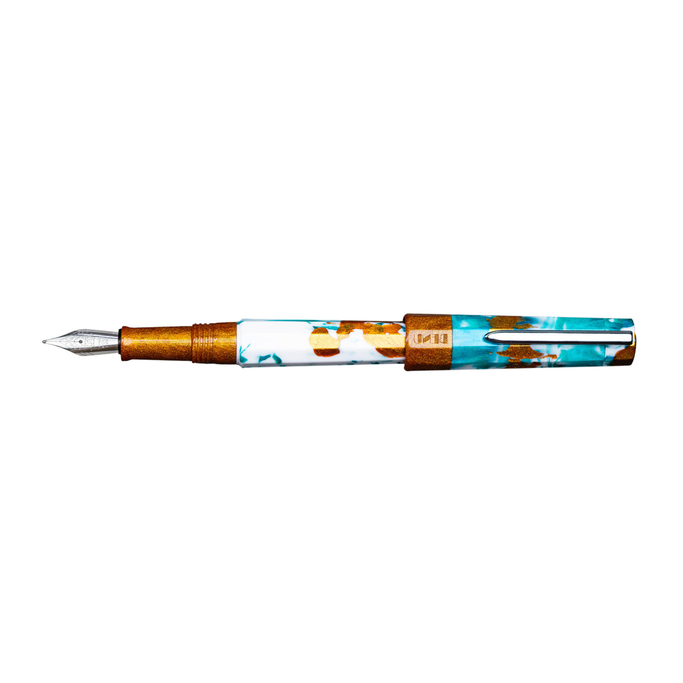 Benu Euphoria Fountain Pen - Blue Hawaiian